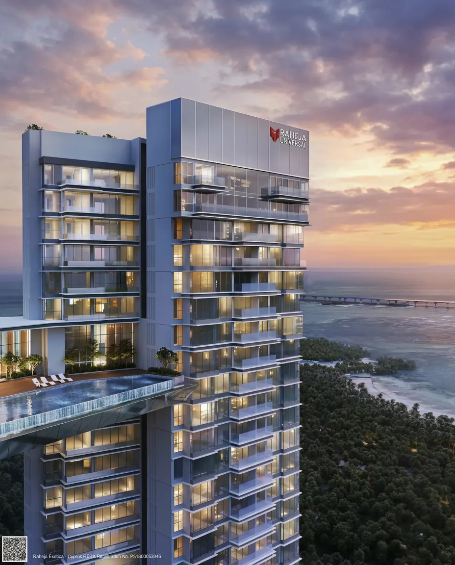 Raheja Exotica island development