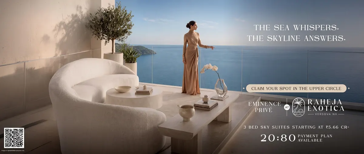 Raheja Exotica Versova Island original campaign